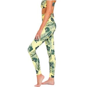 Beyond Yoga Tropical Print Leggings